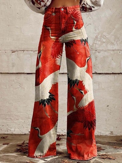 Toamna 2024, pantaloni casual de dama ieftini mari mari, pantaloni de dama, blugi subtiri model imitatie, pantaloni largi