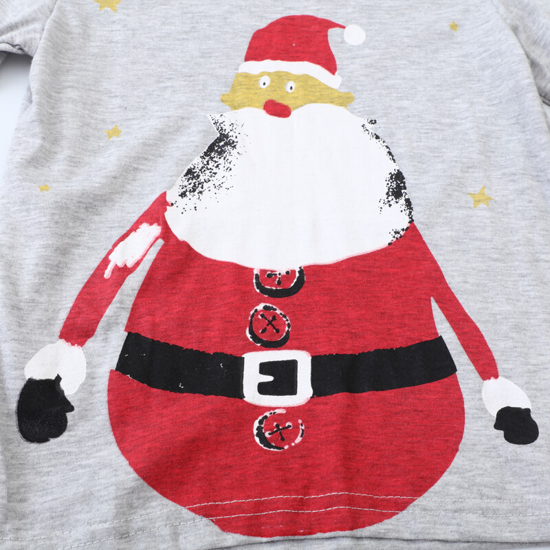 Παιδικές Πιτζάμες Αγόριες Χριστουγεννιάτικες Πιτζάμες 2τμχ Μακρυμάνικο Φθινόπωρο Χειμώνας Στρογγυλή λαιμόκοψη μακρυμάνικο μπλουζάκι & παντελόνι