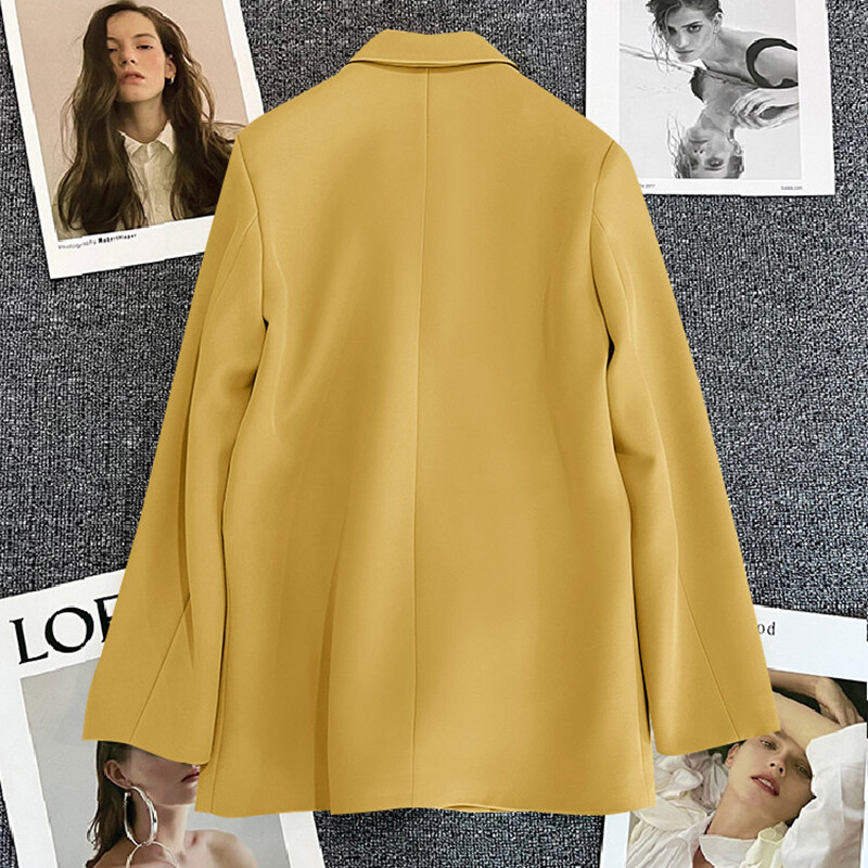 Új női öltöny Kabát Elegáns Sport alkalmi blézer koreai divat luxuskabát Őszi egyszínű irodai női ruházat