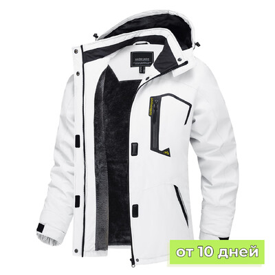 TACVASEN Jachetă de schi snowboard pentru femei, la modă de iarnă, polară termică, impermeabilă, pește, ocazional, jachetă de ploaie, haină, parka