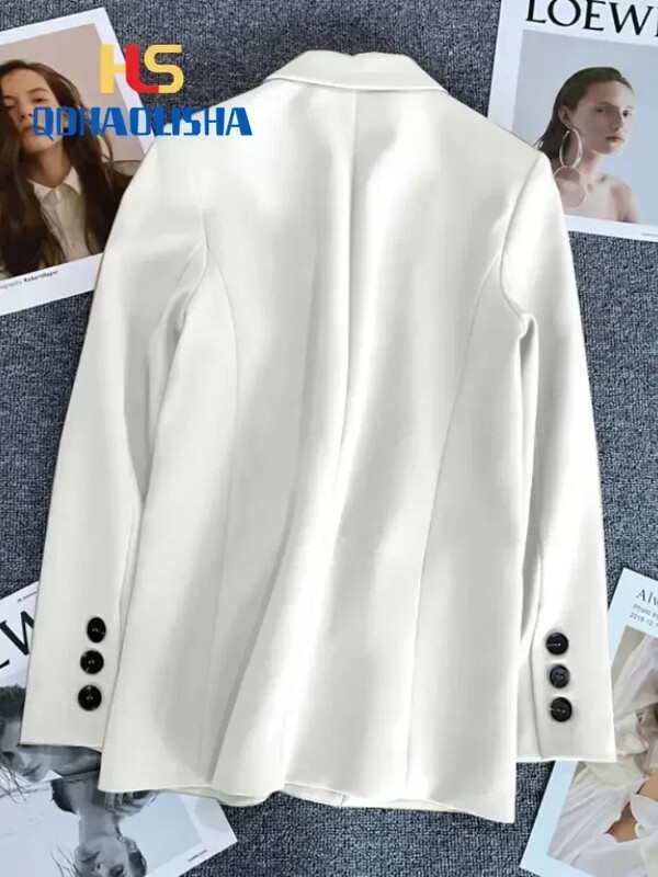 Ženska jakna Novo u korejskoj modi Gornji dio malog odijela Smeđe odijelo Kaput Odjeća Široka ravna temperamentna uska jakna za žene