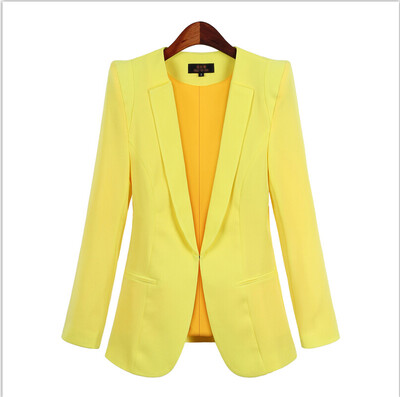 2024 Kórejské sako, sako pre ženy, jeseň/jar, nové, s dlhým rukávom, vrúbkovaný golier, pracovné saká, oblek, 3XL, 4XL, 5XL, R654