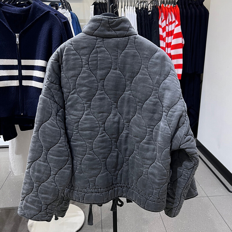 Žieminės striukės Moteriški paltai Šilti viršutiniai drabužiai su kišenėmis Laisva moteriška striukė Vintažinė madinga Viršutiniai drabužiai Moteris Parkas Paltas