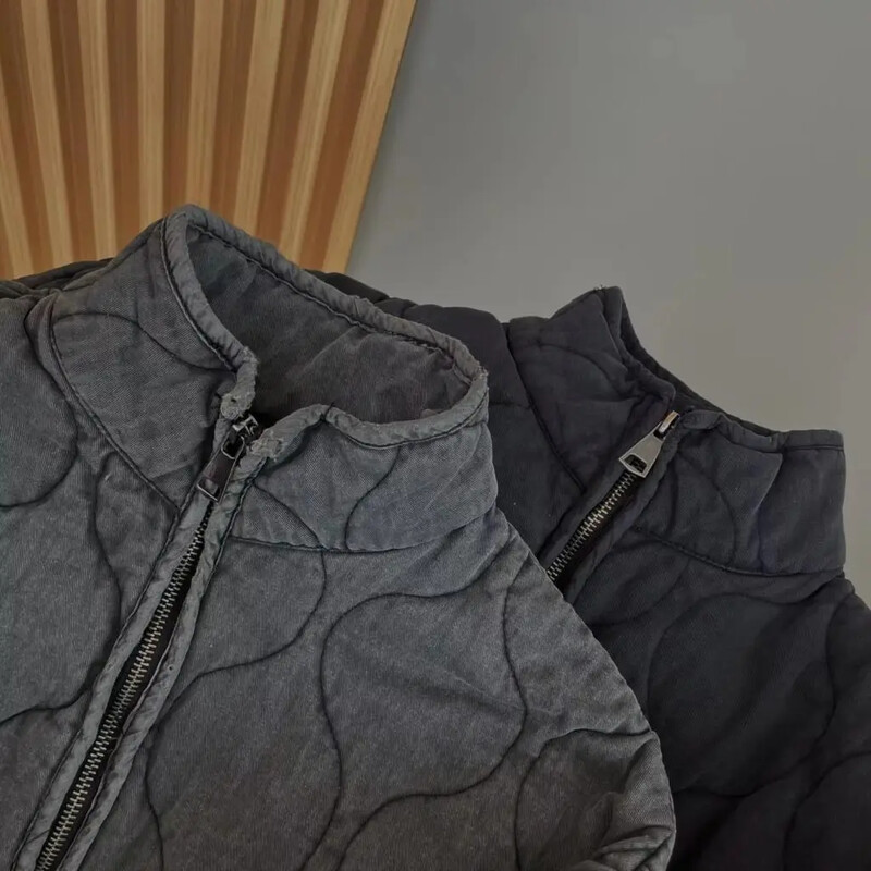 Žieminės striukės Moteriški paltai Šilti viršutiniai drabužiai su kišenėmis Laisva moteriška striukė Vintažinė madinga Viršutiniai drabužiai Moteris Parkas Paltas