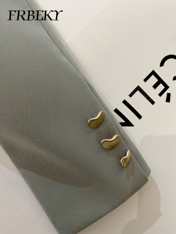 Viršutiniai drabužiai Moteriški švarkai Pavasaris Ruduo Naujas laisvalaikio vėjo kostiumo striukė ponia prancūziškos tekstūros mados mažas kostiumas švarkas Moteriški drabužiai