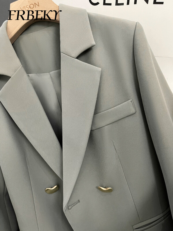 Viršutiniai drabužiai Moteriški švarkai Pavasaris Ruduo Naujas laisvalaikio vėjo kostiumo striukė ponia prancūziškos tekstūros mados mažas kostiumas švarkas Moteriški drabužiai