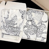 Ženske pidžame s printom Milk Panther u američkom stilu Retro trend Cool zgodne Y2k kućne salone 2024. Nova ljetna spavaćica iz crtića