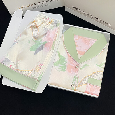 Stil Ins Elegant, fluturi colorați, pijamale pentru femei, la modă, la modă