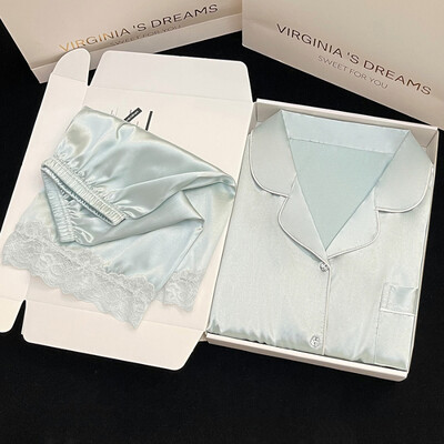 Stil Ins Elegant, fluturi colorați, pijamale pentru femei, la modă, la modă