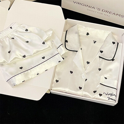 Stil Ins Elegant, fluturi colorați, pijamale pentru femei, la modă, la modă