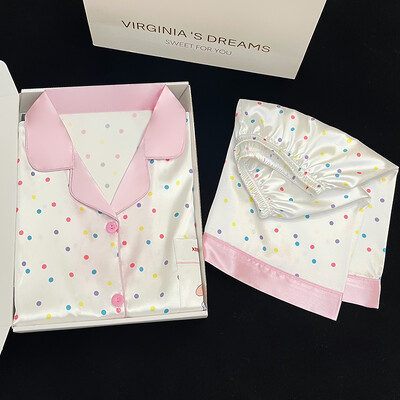 Stil Ins Elegant, fluturi colorați, pijamale pentru femei, la modă, la modă