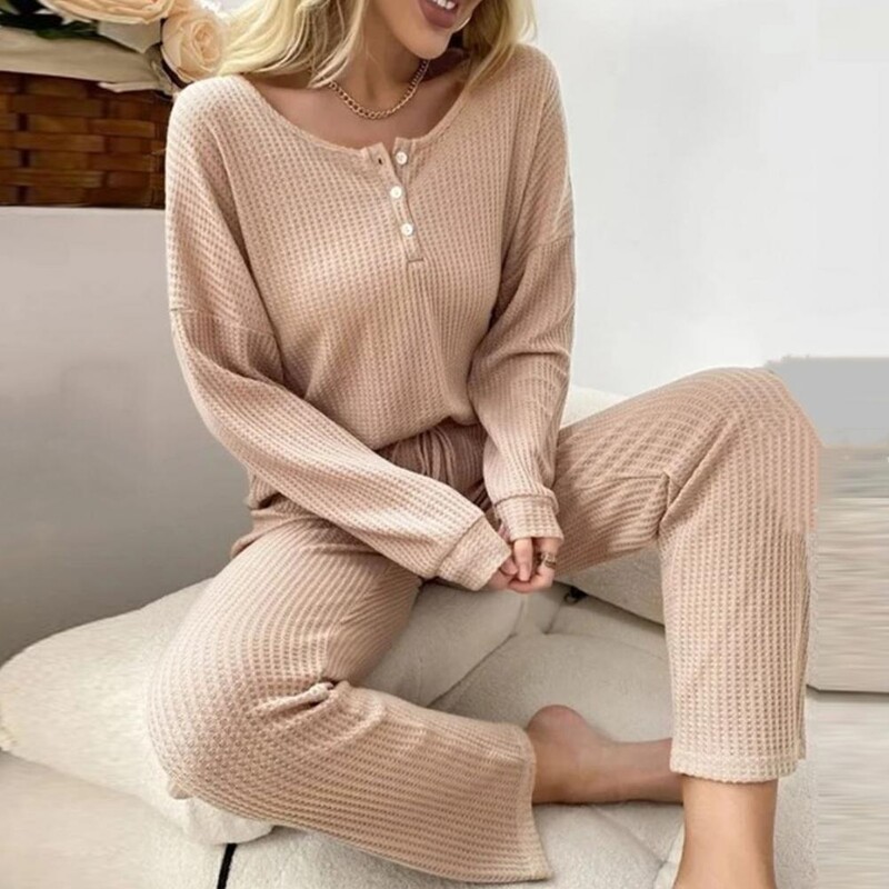 Pantaloni cu mânecă scurtă pentru pijamale de stil nou pentru femei