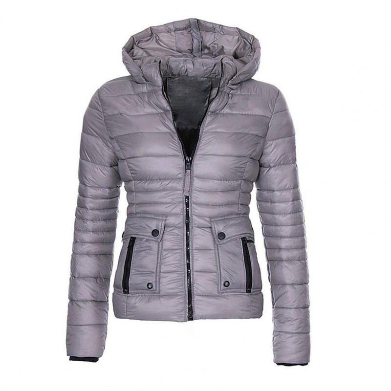 2023 Bavlnená podšívka Parka Dámska zimná bunda Dlhá teplá parka s kapucňou Jesenná zima Zahustený Slim Fit Outwear Krátky kabát