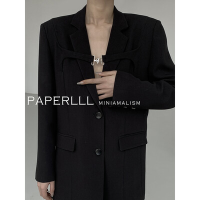 Toamnă Nouă ținută formală profesională de înaltă calitate, costum alb, haină pentru femei, cu lungime medie, la modă, largi, ocazional, blazere, îmbrăcăminte pentru femei