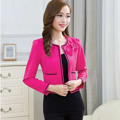 2024 primăvară vară noi paltoane scurte subțiri femei blazer femei chice jachetă elegantă haină coreeană jachetă de lux
