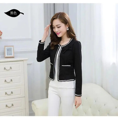 2024 primăvară vară noi paltoane scurte subțiri femei blazer femei chice jachetă elegantă haină coreeană jachetă de lux