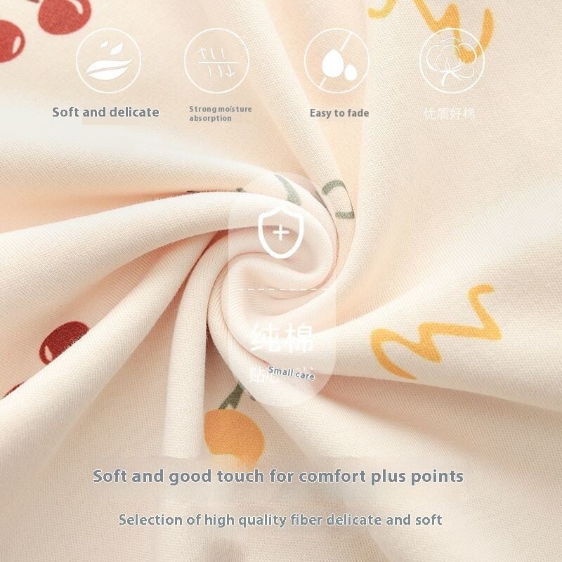 Pijamale din bumbac femei pantaloni lungi bumbac cu mâneci lungi pot fi purtate în afara dimensiunii mari a costumului de îmbrăcăminte acasă rever cireș