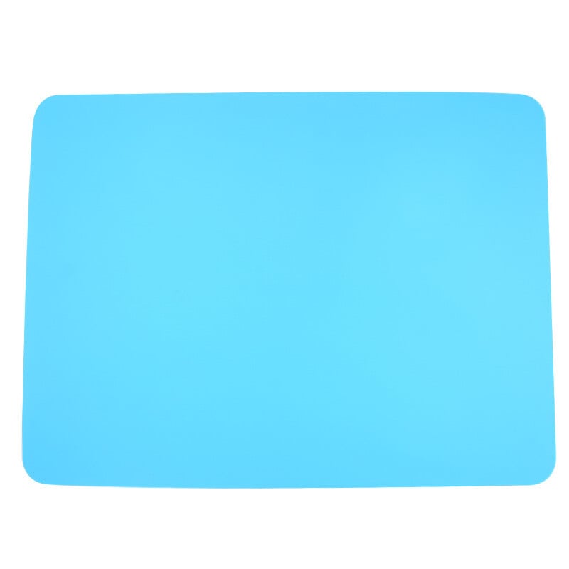 Kvadratinis silikoninis kilimėlis Didmeninė prekyba Vaikų izoliacinis kilimėlis Virtuvė Šiaurės vakarietiškas kepimo kilimėlis Minkymo kilimėlis Mokymosi neapdorotas stalo kilimėlis