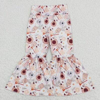 Didmeninė prekyba vaikams, oranžinės raukinės kelnės mažiems vaikams pavasario rudens drabužiai kūdikiams, medvilninės kelnės, vaikiški drabužiai