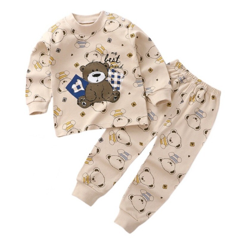 Πιτζάμες κινουμένων σχεδίων Κοστούμια παιδικά μωρά αγόρια κορίτσια Άνοιξη φθινόπωρο υπνοδωμάτια σπίτι Ρούχα βαμβακερά φθινοπωρινά μακριά παντελόνια Παιδικές πιτζάμες