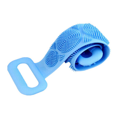 Jauna ķermeņa birste Silikona netīrumu skrubis dvielis Muguras birste Vannas istabas suka Vannas istabas piederumi Dušas birste Pīlinga dušas birste