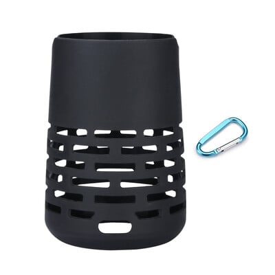 Pārnēsājams skaļruņa vāciņš ar karabīni Bezvadu ar Bluetooth saderīgs skaļruņu pārnēsāšanas maciņš priekš Bose SoundLink Revolve/Revolve+ I II