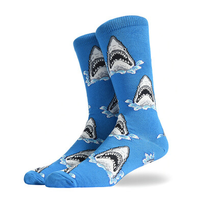 Férfi zokni Vicces nagy méretű Alien Ízletes ételek Nyomtatás Színes Snack Burger Pizza Boldog Harajuku Skate Cotton Sokken