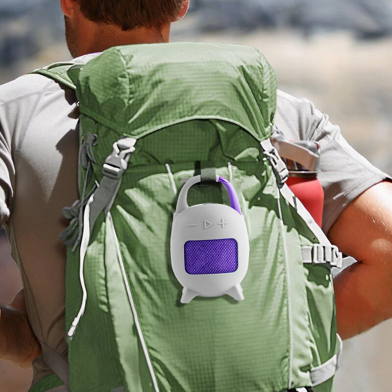 Pentru JBL Clip 5 Difuzor Bluetooth Carcasă din silicon rezistentă la șocuri Anti zgârieturi Suport în picioare Suport de protecție portabil Husă de transport