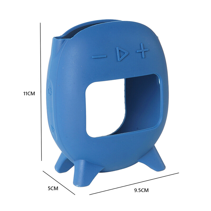 Pentru JBL Clip 5 Difuzor Bluetooth Carcasă din silicon rezistentă la șocuri Anti zgârieturi Suport în picioare Suport de protecție portabil Husă de transport