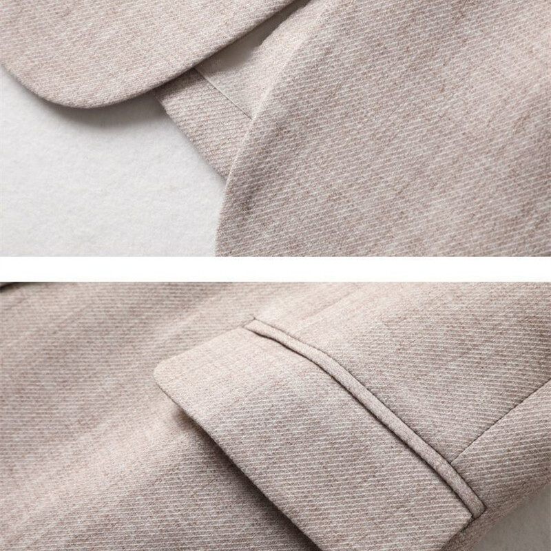 New Fashion Business Costume în carouri Femei Work Office Blazer Femei Jachete Mantoane S-6XL Damă cu mânecă lungă de primăvară Casual Blazer