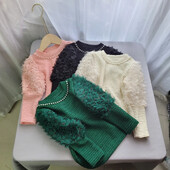 Hanorace Îmbrăcăminte pentru copii Fete Primăvară Toamnă Nou Gât rotund Tricou cu mâneci lungi Culoare uni Moda coreeană Versatil