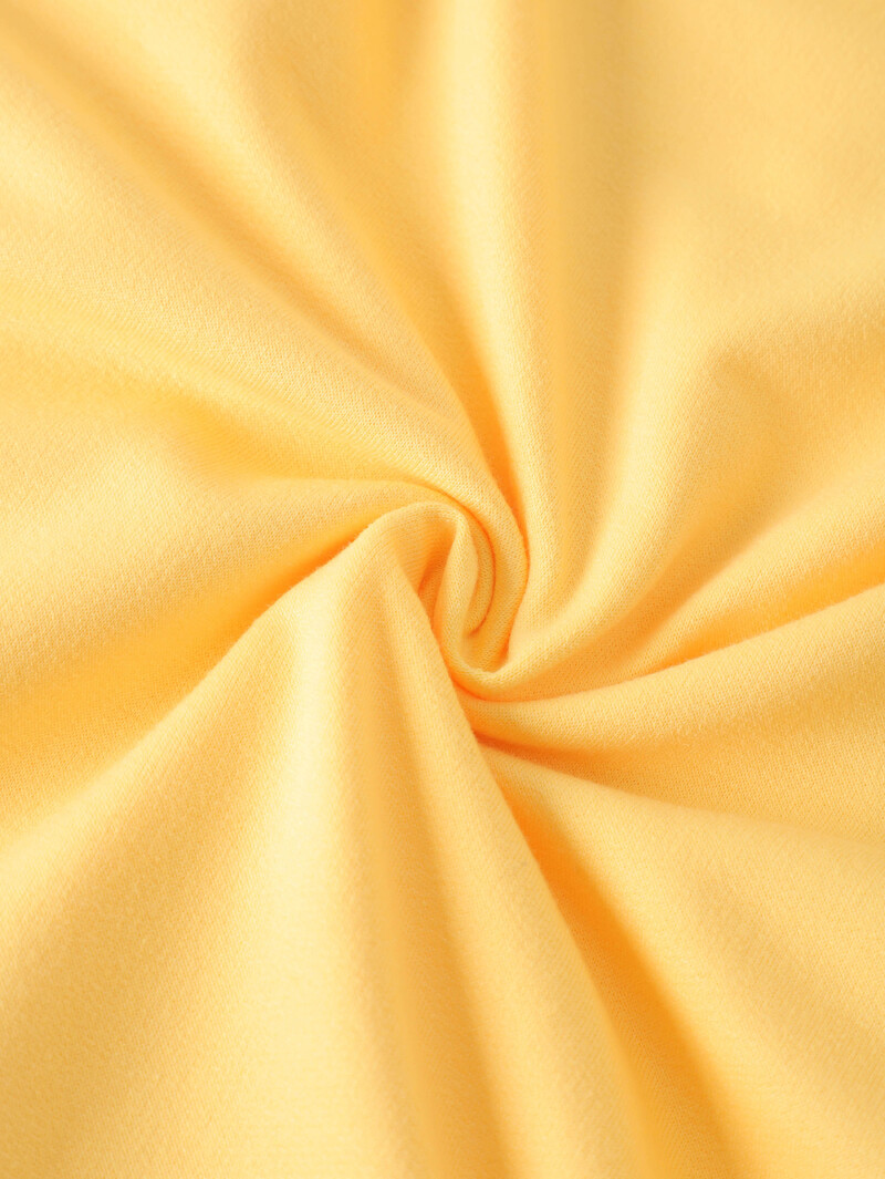 Dobilų spauda Gražūs vaikiški drabužiai Geltoni, apvalia kaklą Pavasaris Ruduo berniukui Mergaitei Megztiniai Miesto mada Harajuku megztinis Dropship