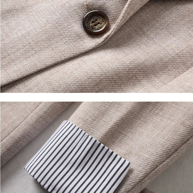 Női hosszú ujjú tavaszi alkalmi blézer Új divatos üzleti kockás öltönyök női munka Irodai blézer női dzsekik kabátok S-6XL B421