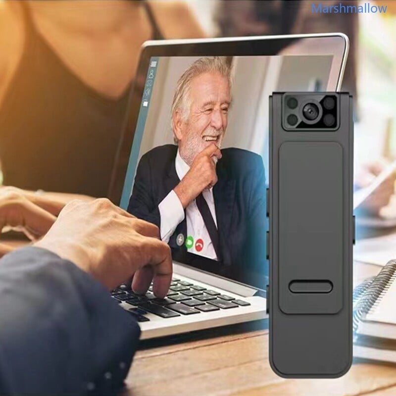 Jauna mini Wifi kamera, maza videokamera, pārnēsājama mikro kabatas nakts redzamības kamera, kas ieraksta ķermeņa kameru magnētiskā kamera 400 mAh