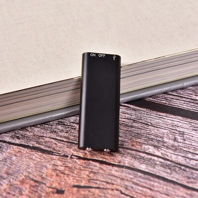 Ultra Mini aktivizēts balss ierakstītājs Digtal Sound Record Ar balsi vadāms Intelligent Listen 4-64GB ierīces diktofons MP3 atskaņotājs