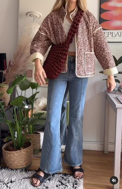 Nový elegantný vintage kvetinový bavlnený kabát, jesenná zimná dámska bunda s dlhým rukávom, kardigan s vreckom, streetwear krátka prešívaná bunda