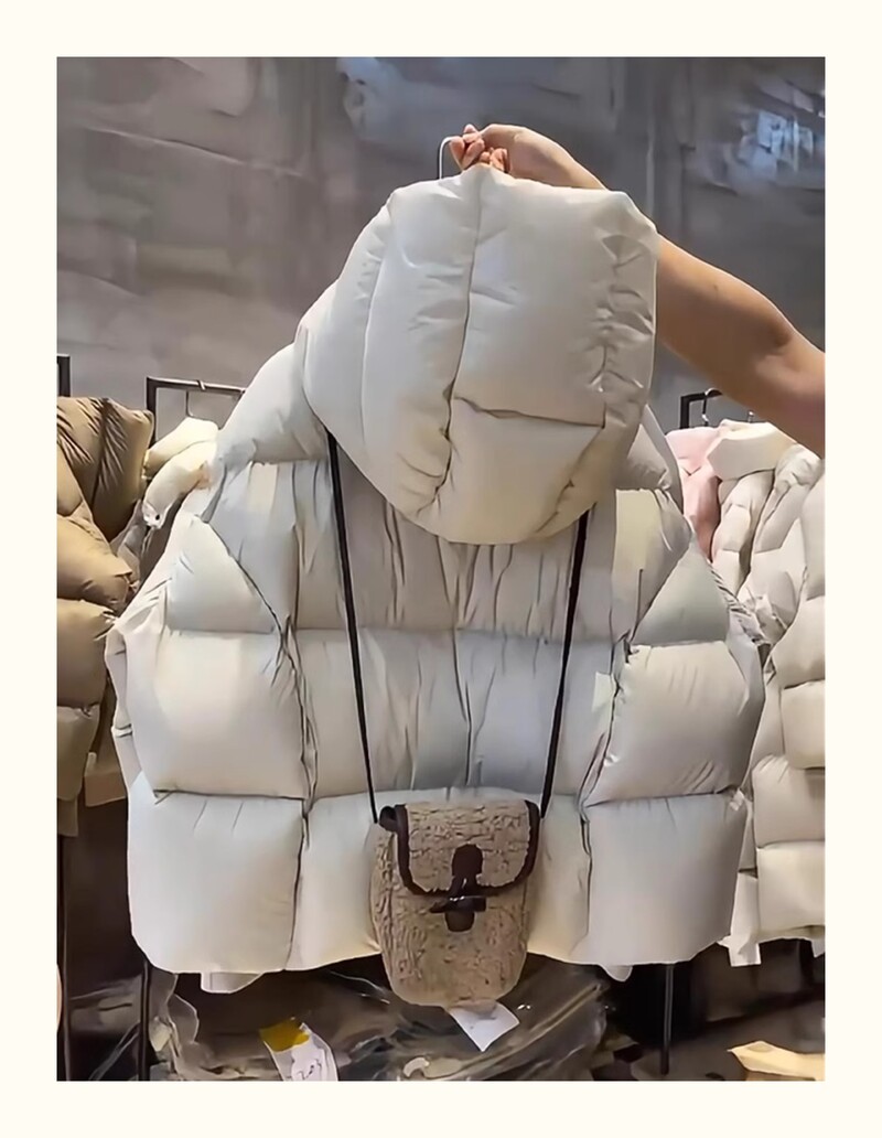 AOSSVIAO 90% puf de rață alb jachete pentru femei 2024, noua jachetă puf pentru femei, cu guler în picioare, parka lejer cu glugă