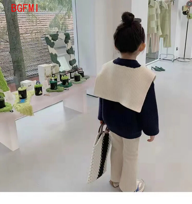 Haine de iarnă la modă Copii Fată Pantaloni căptușiți cu lână Copii Fundul adolescenților Primăvara Toamnă Pantaloni cu clopoței pentru bebeluși Pantaloni din velur