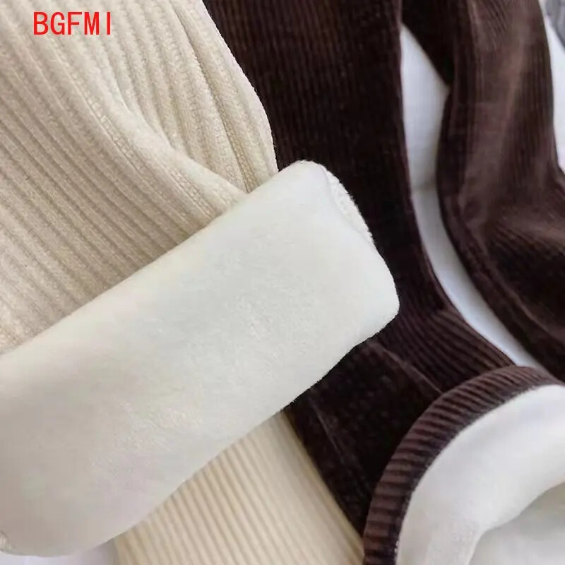 Haine de iarnă la modă Copii Fată Pantaloni căptușiți cu lână Copii Fundul adolescenților Primăvara Toamnă Pantaloni cu clopoței pentru bebeluși Pantaloni din velur