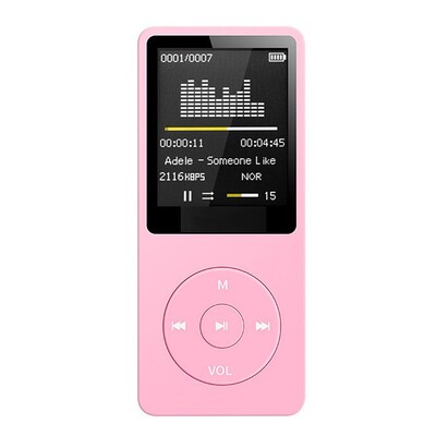 Player de muzică Mp3 compatibil Bluetooth Radio FM portabil fără pierderi Radio extern ultra-subțire pentru elevi Walkman Player Mp3 Recorder