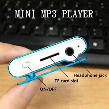 Μίνι MP3 Player Φορητές συσκευές αναπαραγωγής μουσικής 3 5mm Interface Player