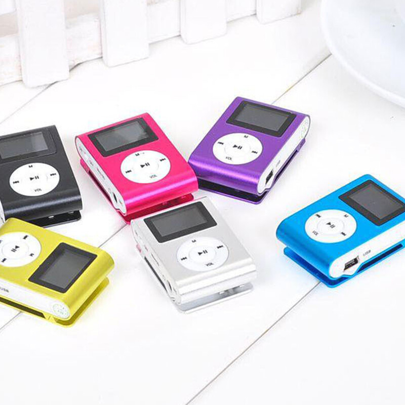 Mini MP3 atskaņotājs Portatīvie mūzikas 3 5 mm interfeisa atskaņotāji