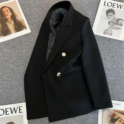 Sacouri de primăvară toamnă pentru femei, elegante, coreeană, ocazional, costum solid, jachetă pentru femei, nouă modă, haine pentru femei, haine de birou, îmbrăcăminte exterioară