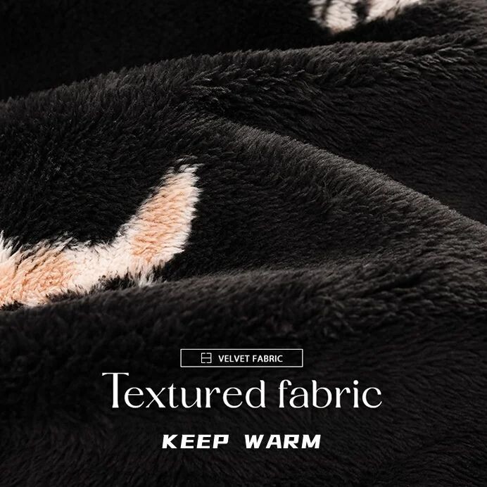 Γυναικείες πιτζάμες Winter Coral Velvet Thickened Warm Leisure Fleece Σετ οικιακών ρούχων Ζεστό μαλακό