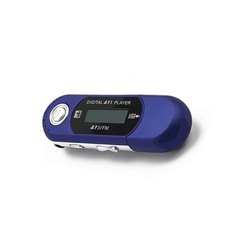 2 σε 1 Mini MP3 Player Μικρή μονάδα flash Ελαφρύ πολυγλωσσικό πρόγραμμα αναπαραγωγής μουσικής LCD με υποδοχή ήχου 3,5 mm για το σπίτι Χωρίς κάρτα SD