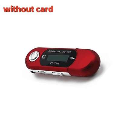 2-ühes mini-MP3-mängija, väike välkmäluseade, kerge mitmekeelne LCD-muusikamängija koos 3,5 mm helipistikuga kodu jaoks ilma SD-kaardita