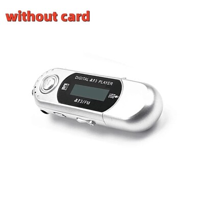 2-ühes mini-MP3-mängija, väike välkmäluseade, kerge mitmekeelne LCD-muusikamängija koos 3,5 mm helipistikuga kodu jaoks ilma SD-kaardita