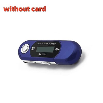 2-ühes mini-MP3-mängija, väike välkmäluseade, kerge mitmekeelne LCD-muusikamängija koos 3,5 mm helipistikuga kodu jaoks ilma SD-kaardita