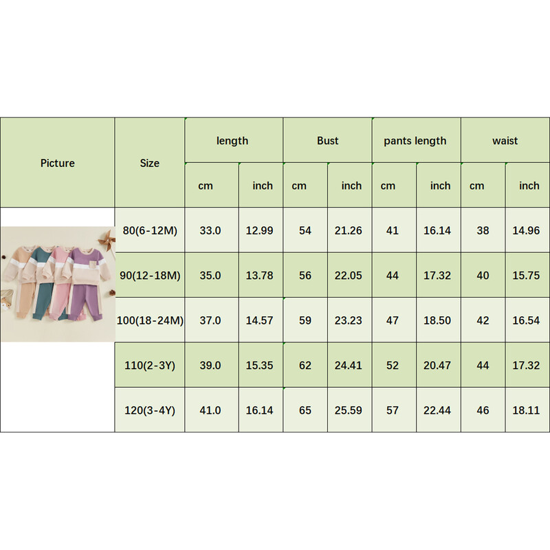 Trenirke za novorođenčad, dječake, djevojčice, odijelo, modno odijelo, trenirka s dugim rukavima, kontrastne boje, komplet hlača od 2 komada, gornja odjeća
