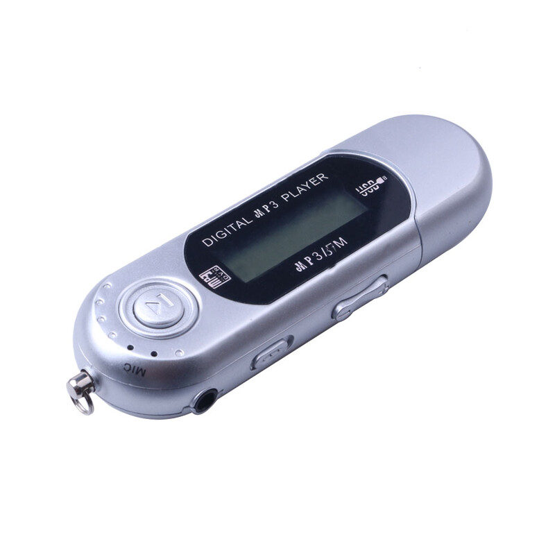 Player portabil USB MP3 Music Player LCD Ecran digital Suport Flash 4GB 8GB Radio FM cu microfon Mini player MP3